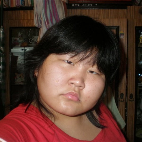 Ugly fat asian girl